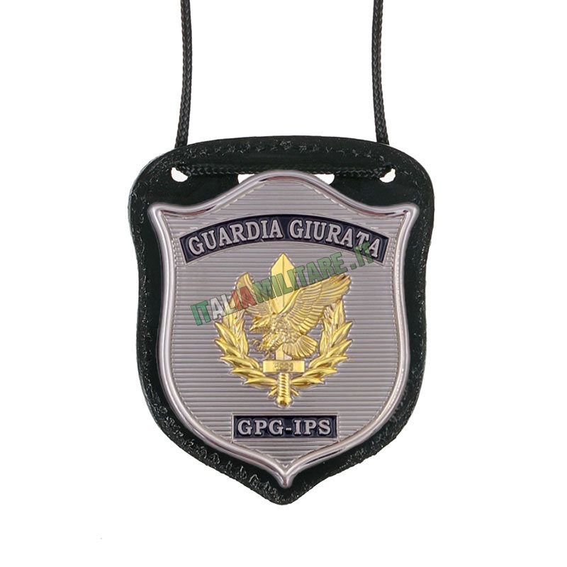 Porta Distintivo Da Collo Guardia Giurata Ascot 603