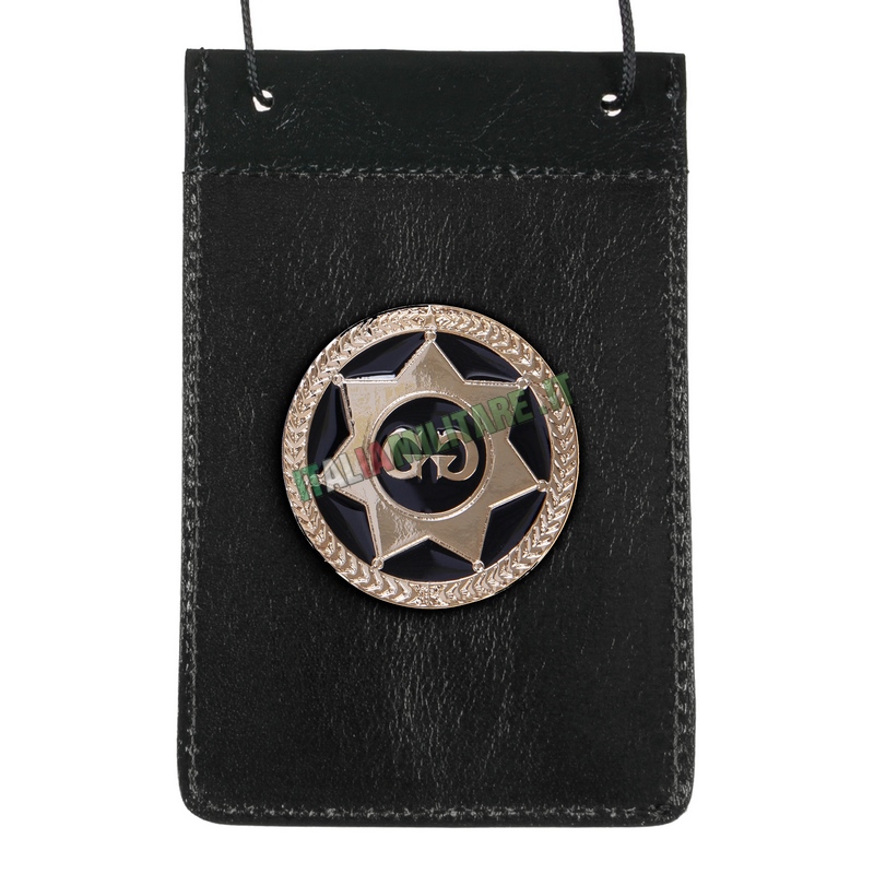 Porta Distintivo Da Collo Guardie Giurate Stella Ascot 602