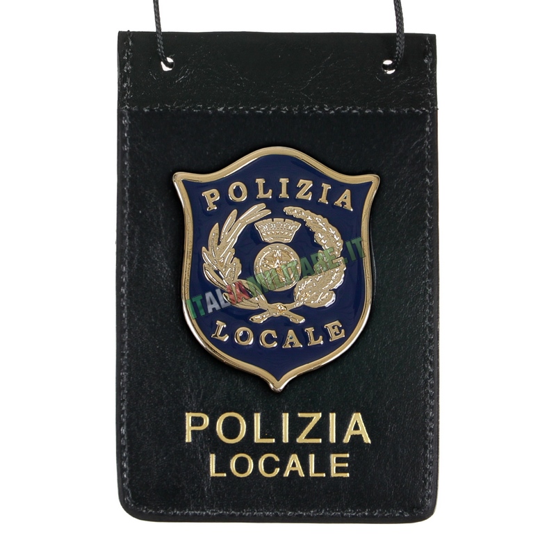 Porta Distintivo Da Collo Polizia Locale Ascot 602