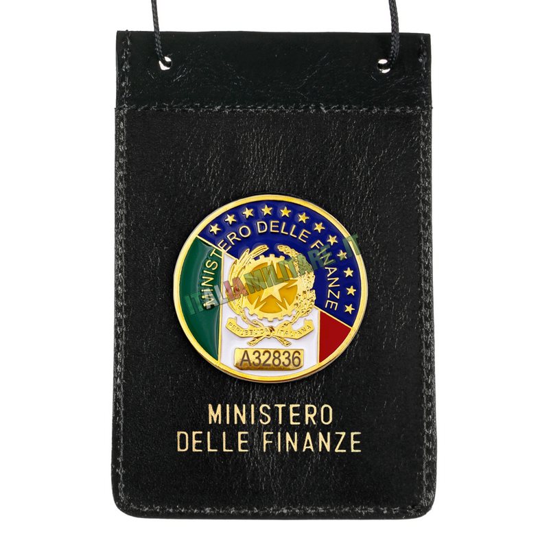 Porta Distintivo Da Collo Ministero delle Finanze Ascot 602