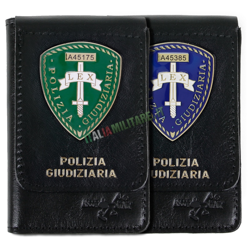 Portafoglio Porta Distintivo Polizia Giudiziaria Ascot 600/600V