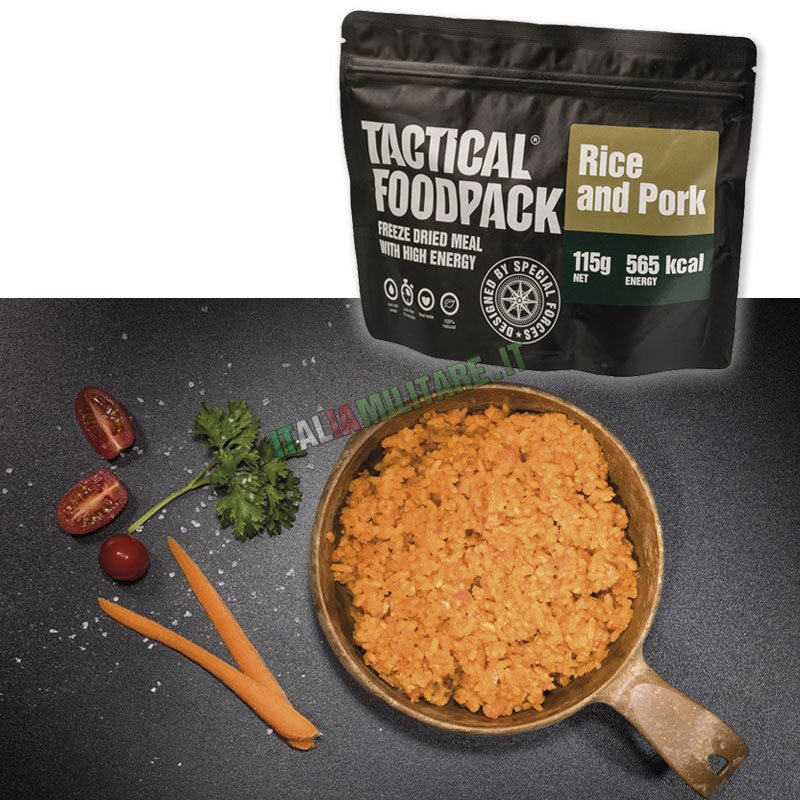 Razione Tactical Foodpack ® - Riso con Maiale