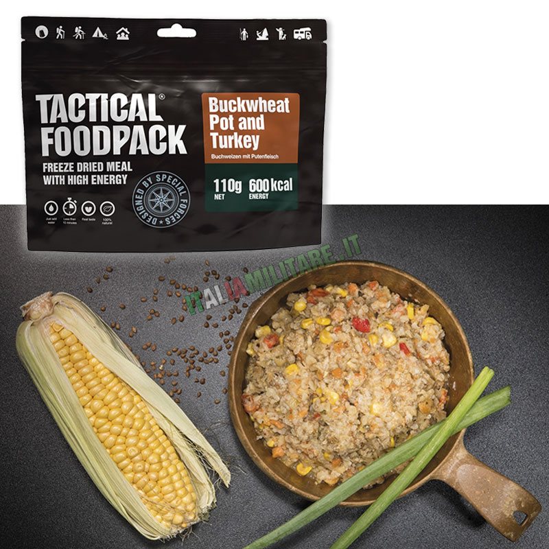 Razione Tactical Foodpack ® - Tacchino e Grano Saraceno