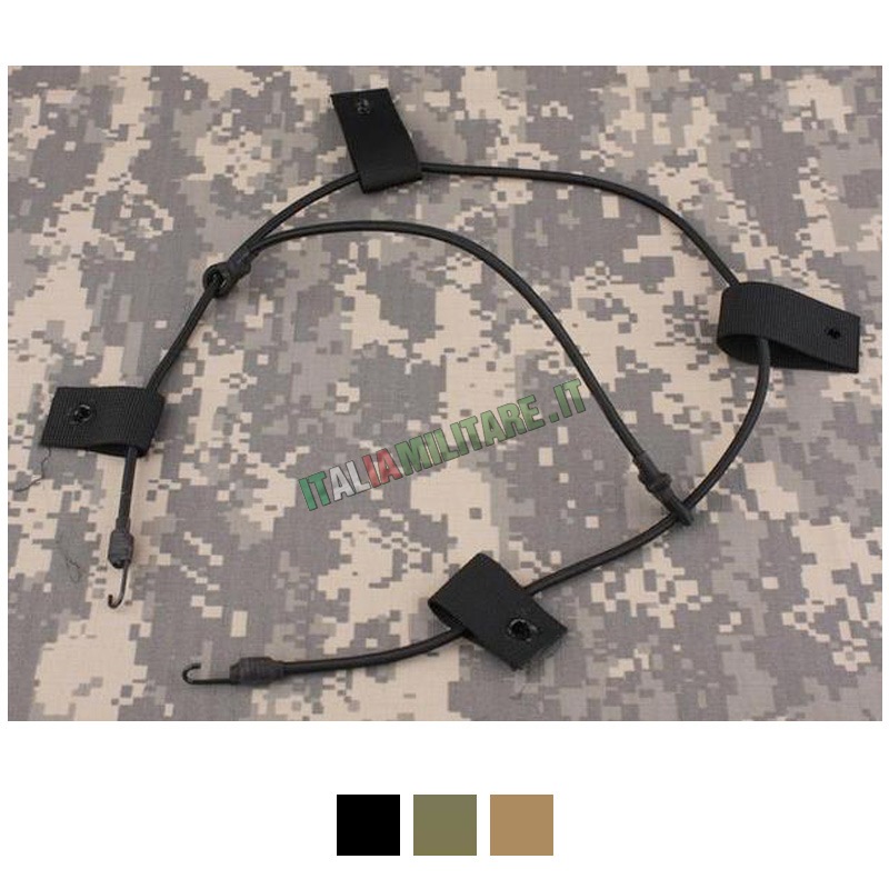 Cavi Elastici per Elmetto Emerson