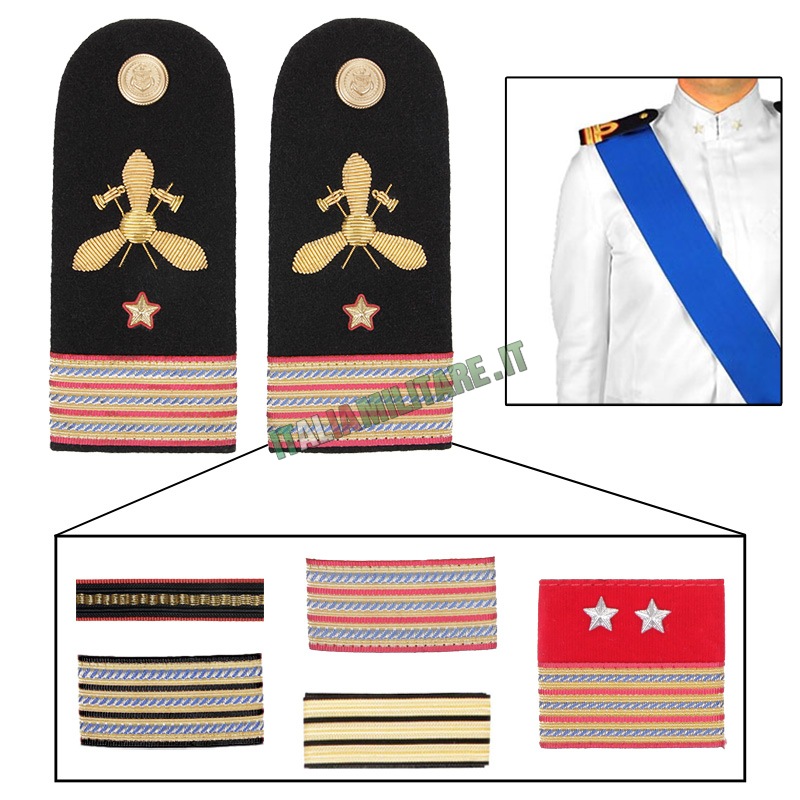 Spalline Marina Militare da Motorista Navale