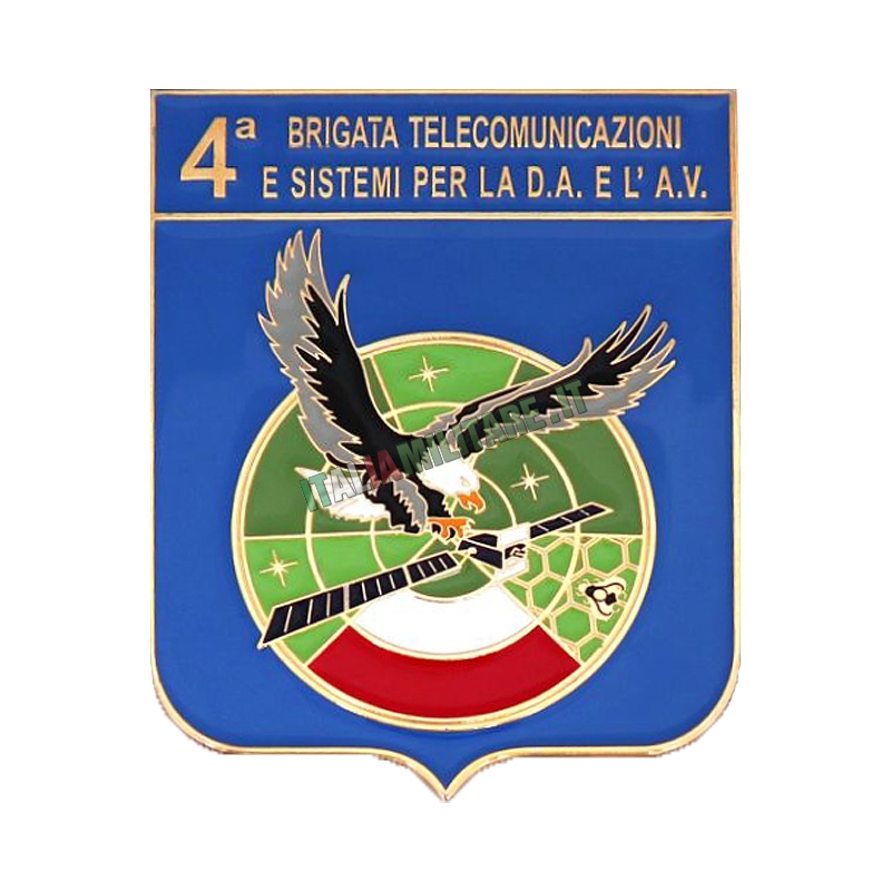 Spilla AM 4° Brigata Telecomunicazioni e Sistemi per la D.A. e l'A.V.