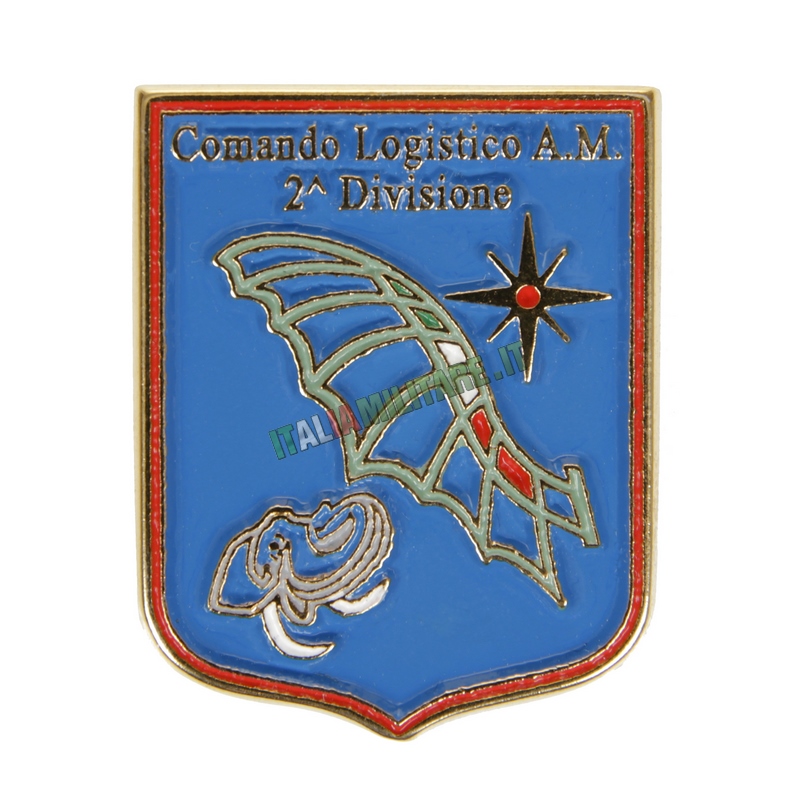 Spilla Aeronautica Militare Comando Logistico 2° Divisione