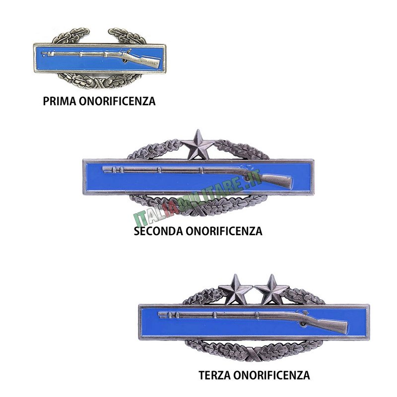 Spilla Fanteria Combattente Americana