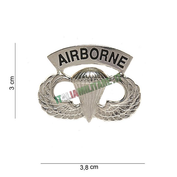 Spilla Brevetto Militare Americano Airborne