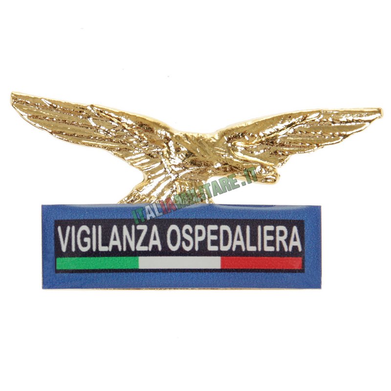 Spilla Distintivo Guardie Giurate Vigilanza Ospedaliera