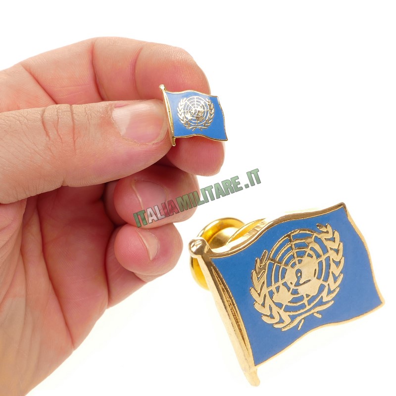 Spilla da Giacca Bandiera ONU