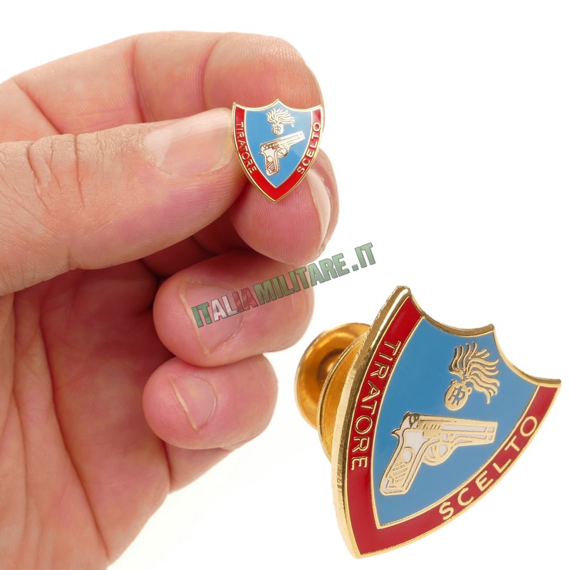 Spilla Tiratore Scelto Carabinieri - Pistola