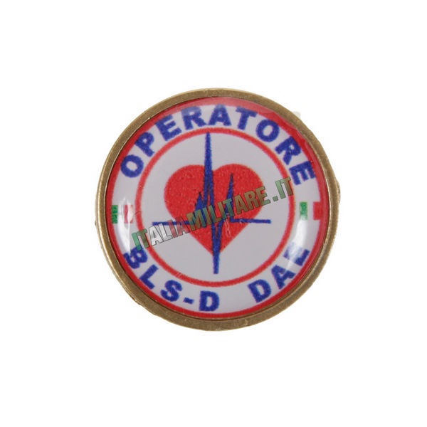 Spilla da Giacca BLS-D Operatore