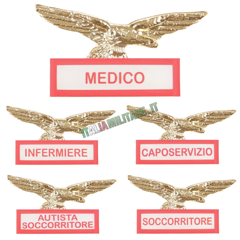 Spilla Distintivo Croce Rossa Varie Specialità