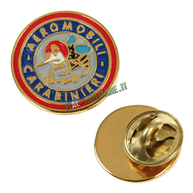 Spilla Carabinieri Elicotteri Tonda