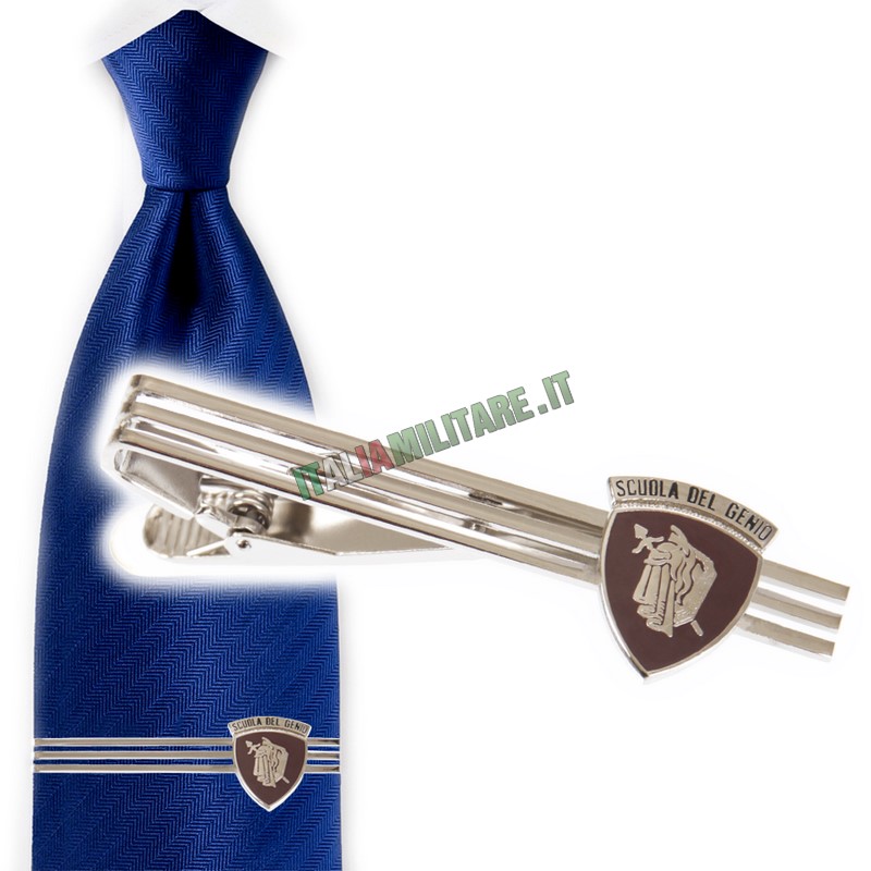 Fermacravatte Scuola del Genio dell'Esercito Italiano