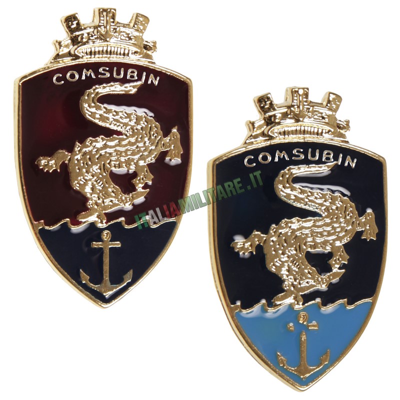 Spilla Comsubin Marina Militare Bassa Visibilità