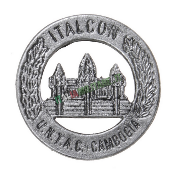 Spilla Militare Missione Cambogia ITALCON