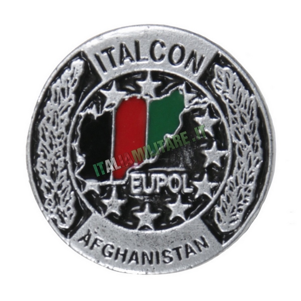 Spilla Militare Missione Afghanistan ITALCON Eupol
