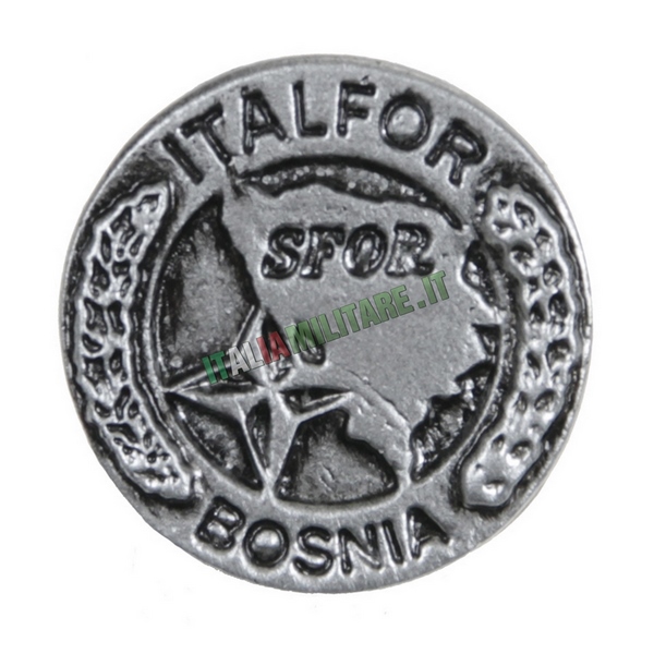 Spilla Militare Missione Bosnia ITALFOR Sfor