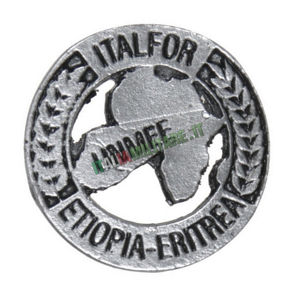 Spilla Militare Missione Etiopia - Eritrea ITALFOR