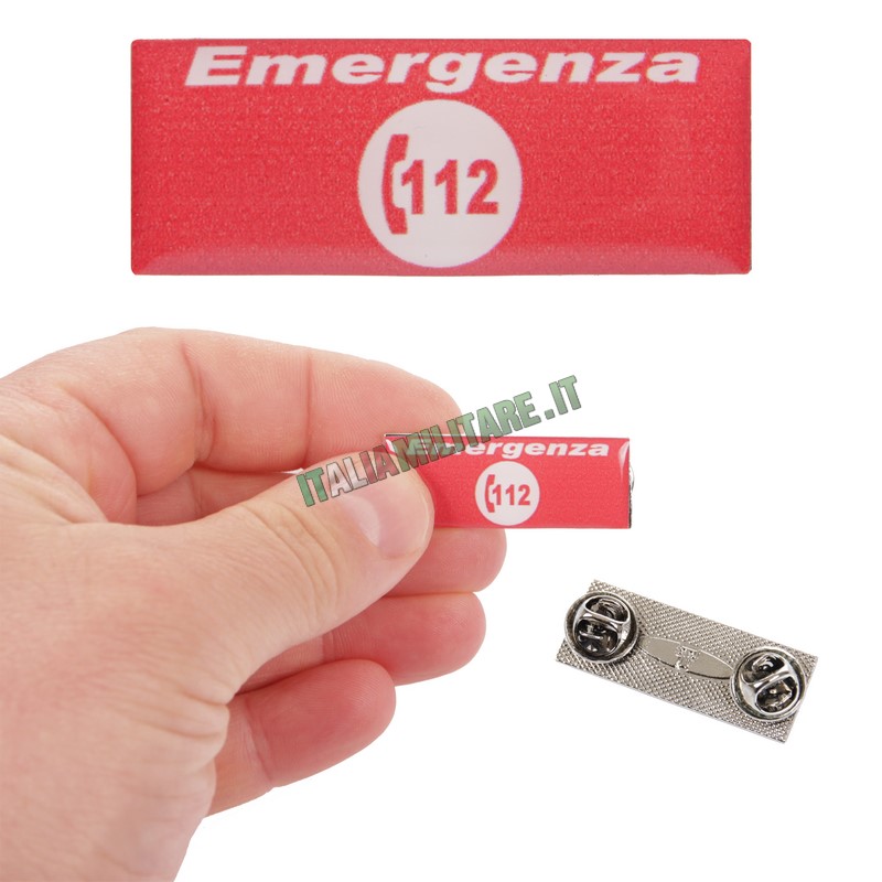 Spilla Emergenza 112