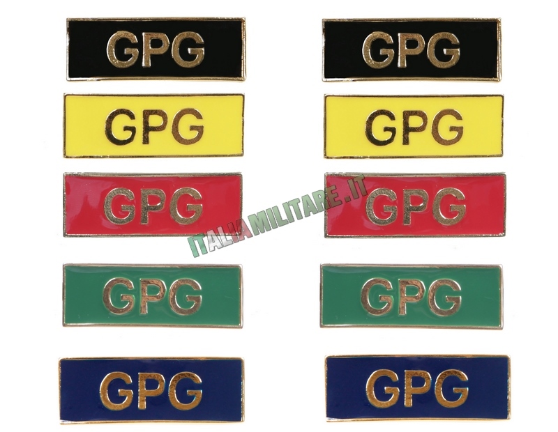 Coppia di Spille GPG da Spalline Guardie Giurate