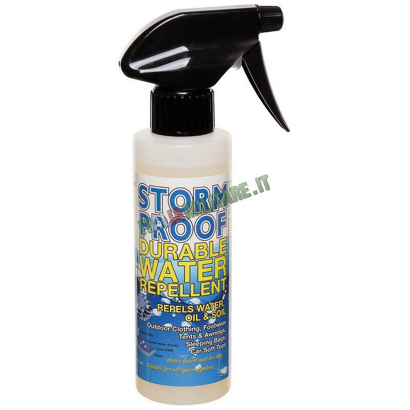 Spray Impermeabilizzante Stormproof per Tutti i Materiali