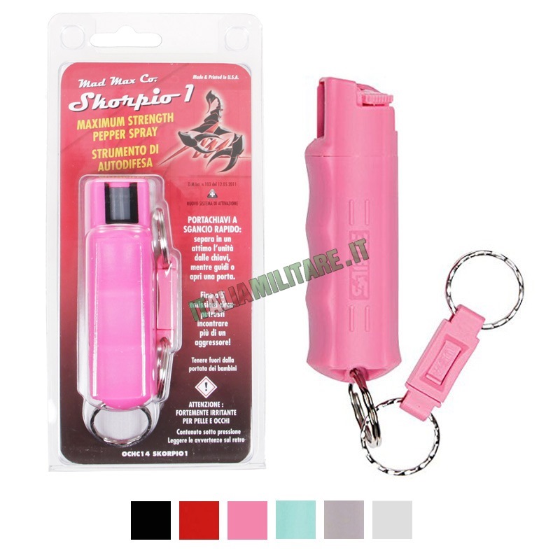 Spray Peperoncino Portachiavi Skorpio
