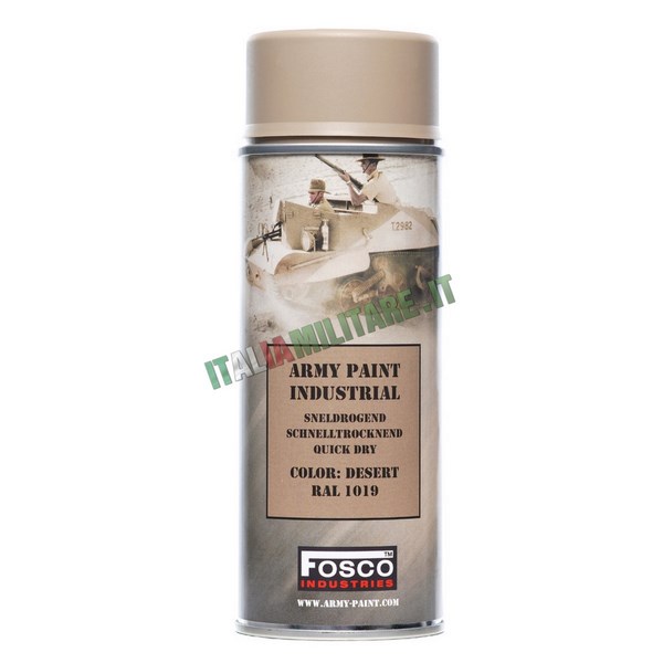 Vernice Militare Spray da 400 ml Sabbia - Desert
