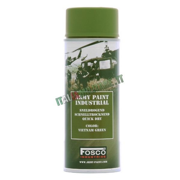 Vernice Militare Spray da 400 ml Verde Vietnam