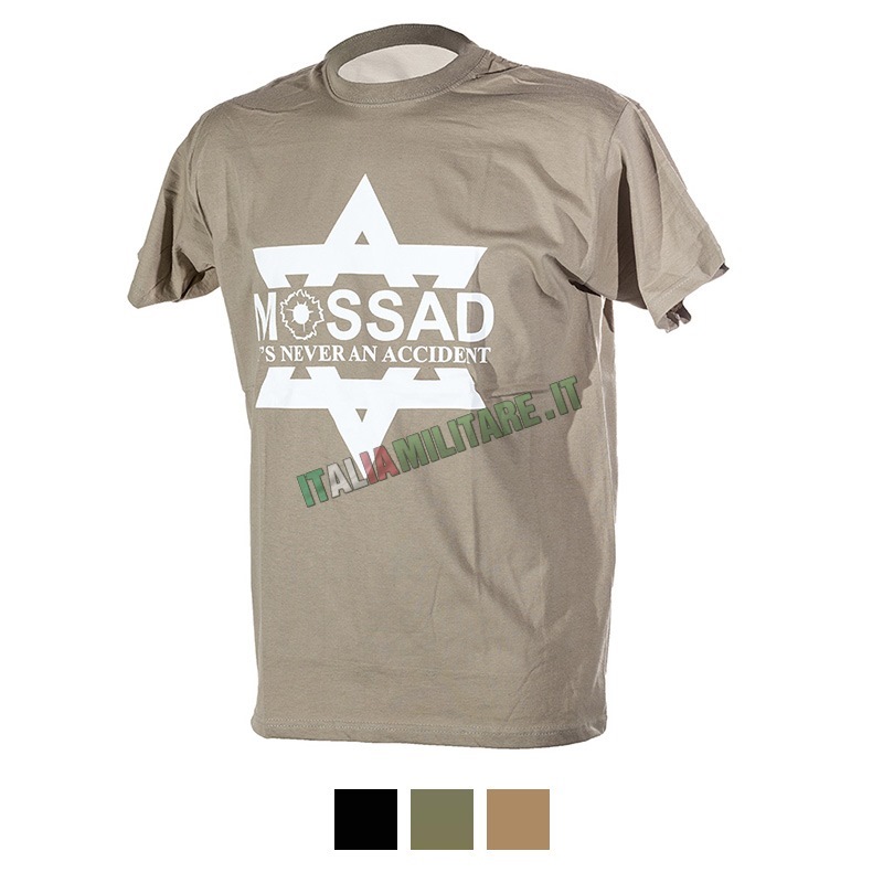 T-Shirt Mossad Militare Israeliana
