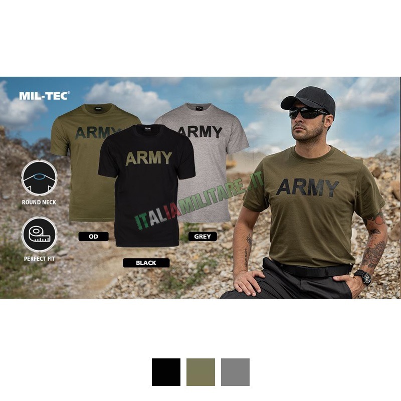 T-Shirt ARMY Militare Americana
