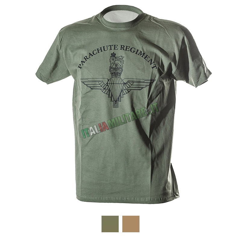 T-Shirt Parachute Regiment Inglese