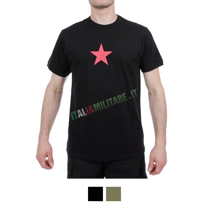 T-Shirt Stella Rossa Militare