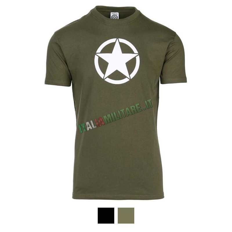 T-Shirt Stella Alleati Militare WWII