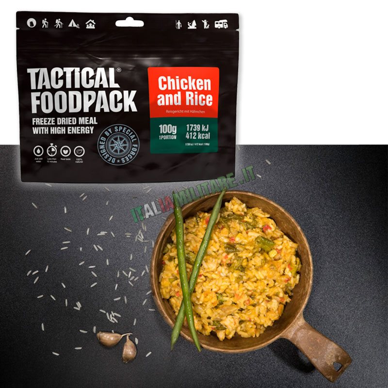 Razione Tactical Foodpack ® - Pollo con Riso