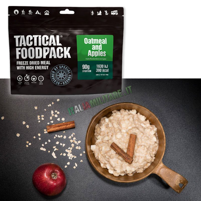 Razione Tactical Foodpack ® - Farina d'Avena e Mele