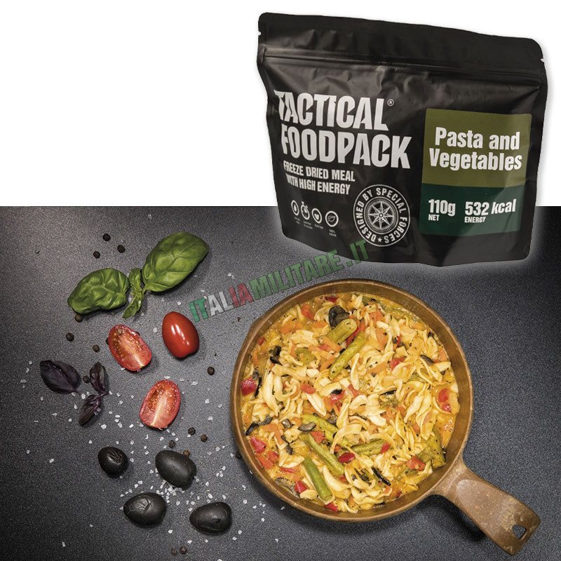 Razione Tactical Foodpack ® - Pasta con Verdure