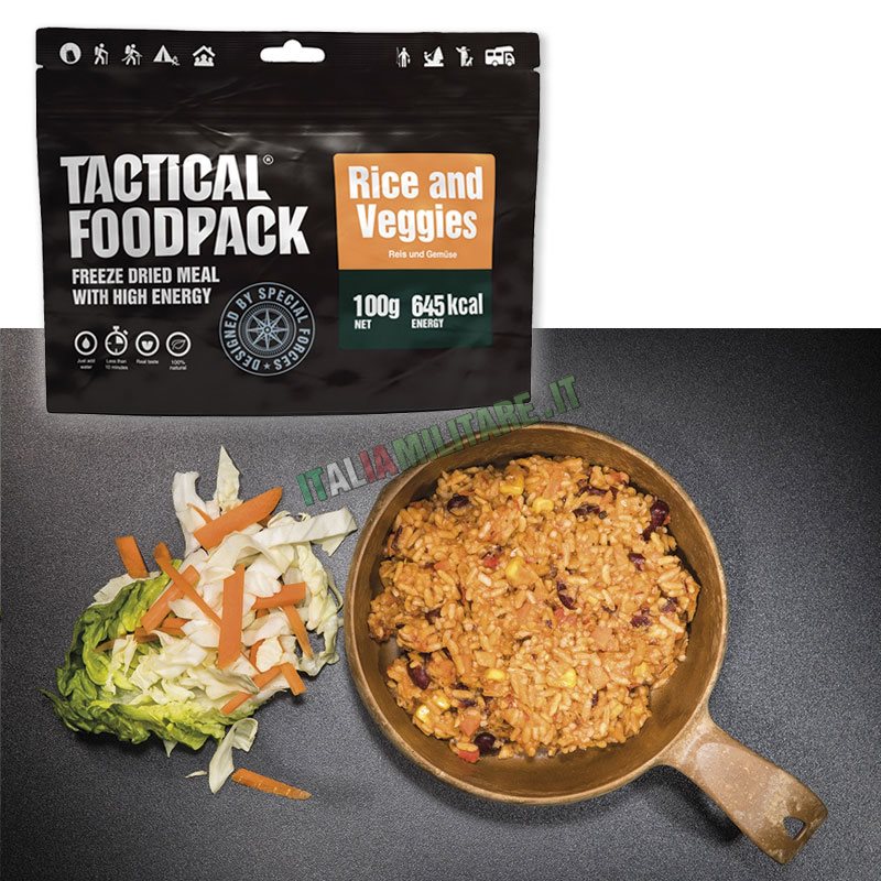 Razione Tactical Foodpack ® - Riso con Verdure