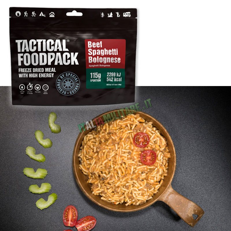 Razione Tactical Foodpack ® - Spaghetti al Ragù