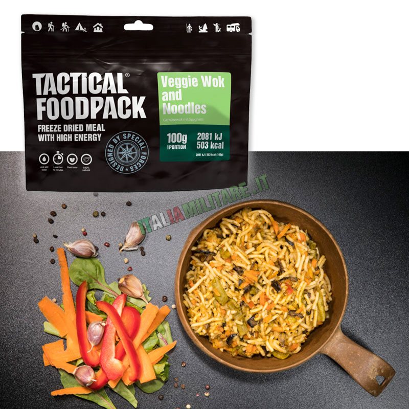 Razione Tactical Foodpack ® - Veggie Wok and Noodles