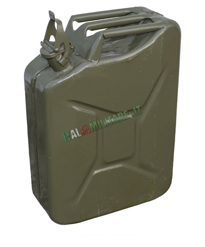 Tanica Metallo Militare 20 Litri - Omologata UN Per Carburante - Foto 6