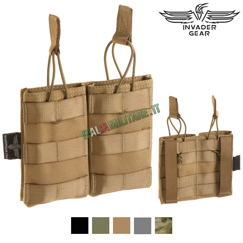 Tasca Porta 2 Caricatori 5.56 Invader Gear