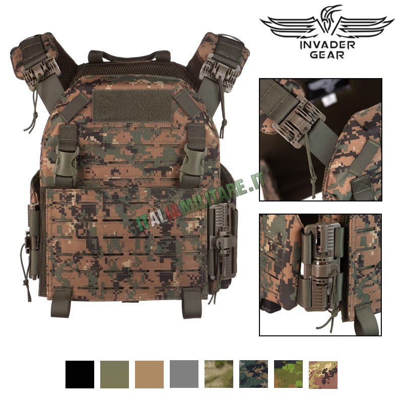 Gilet Tattico Reaper QRB Plate Carrier Invader Gear