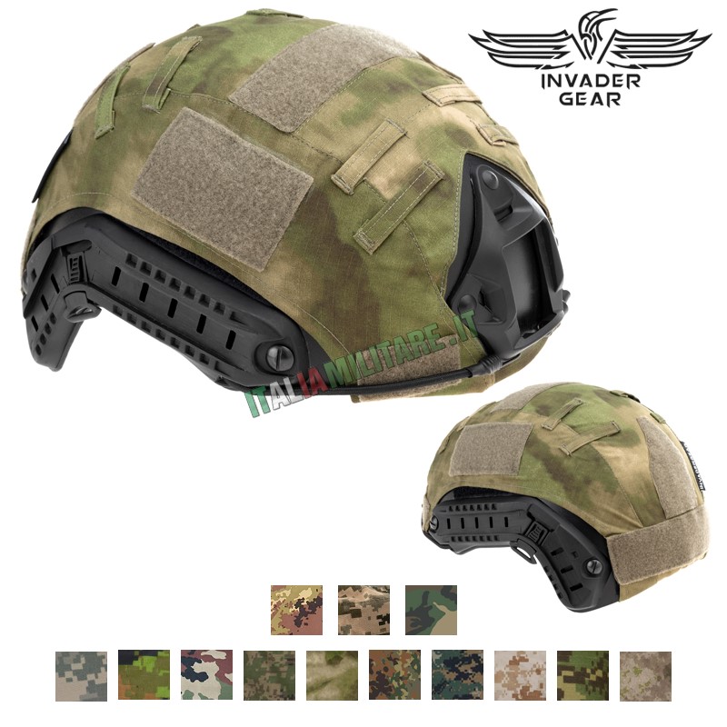 Telino Copri Elmetto Fast Mod 2 Invader Gear Mimetico