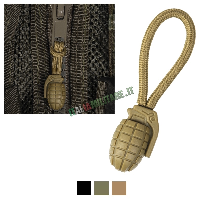 Tirante per Zip e Cerniere "Granata" MilTec