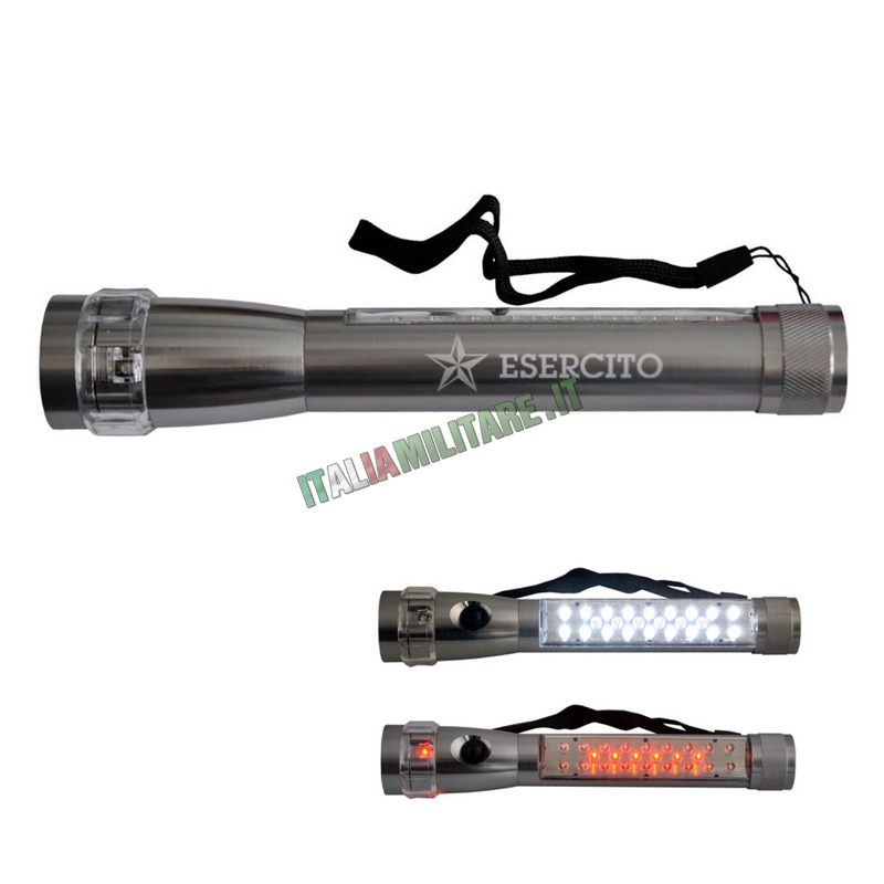 Torcia Led Multilampada Esercito Italiano