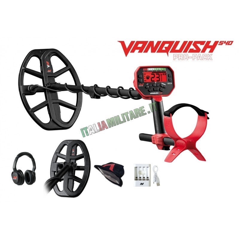 Metal Detector Minelab Vanquish 540 Pro Pack