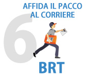 Affida il pacco al corriere BRT